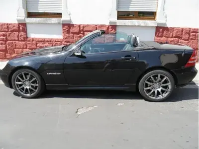 Gebraucht Mercedes SLK230 197 PS (144 kW) 2003 Schwarz Cabrio