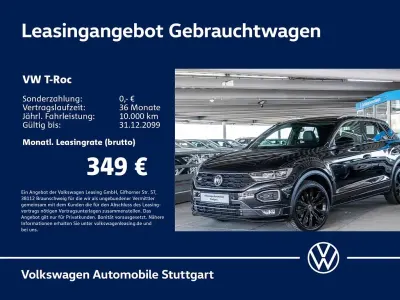Gebraucht VW T-Roc Sportline 190 PS (139 kW) 2022 Deep black perleffekt SUV