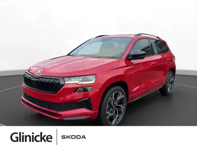Gebraucht Skoda Karoq SportLine 190 PS (139 kW) 2026 Rot SUV