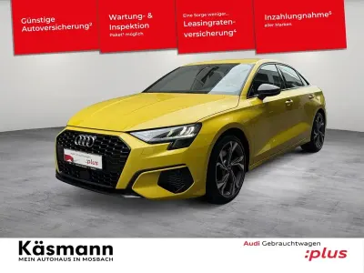 Usata Audi A3 Ambiente 110 CV (80 kW) 2021 Giallo Berlina