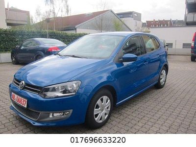 Gebraucht VW Polo Highline 86 PS (63 kW) 2010 Blau Kleinwagen