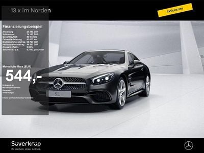 Usata Mercedes SL500 AMG 455 CV (334 kW) 2020 Grigio Cabrio