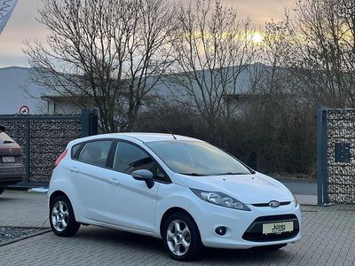 Gebraucht Ford Fiesta Trend 82 PS (60 kW) 2009 Weiß Kleinwagen