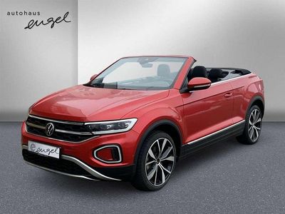 Gebraucht VW T-Roc Cabriolet Style 150 PS (110 kW) 2024 Kings red metallic Cabrio