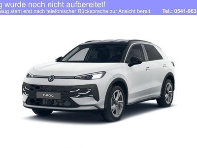 Neu VW T-Roc Life 150 PS (110 kW) 2026 Pure white, solid SUV