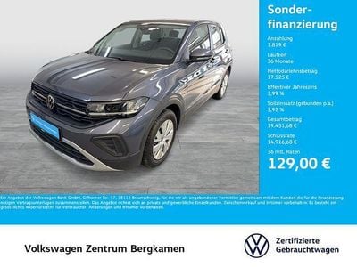 Gebraucht VW T-Cross 95 PS (69 kW) 2025 Grau SUV