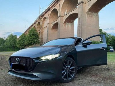 Gebraucht Mazda 3 Exclusive-Line 179 PS (131 kW) 2021 Grau Kleinwagen