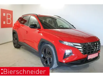 Gebraucht Hyundai Tucson Blackline 150 PS (110 kW) 2023 Rot SUV