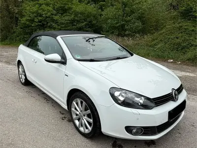 Occasion VW Golf Cabriolet 105 ch (77 kW) 2016 Blanc Cabriolet