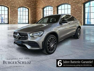 Gebraucht Mercedes GLC300e AMG 320 PS (235 kW) 2021 Mojavesilber Coupé