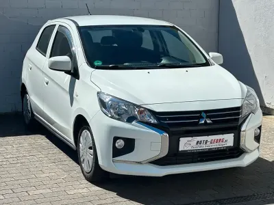 Gebraucht Mitsubishi Space Star Basis 71 PS (52 kW) 2020 Weiß Kleinwagen