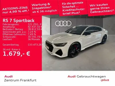 Brugt Audi RS7 Sportback Sport 600 HK (441 kW) 2025 Hvid Hatchback