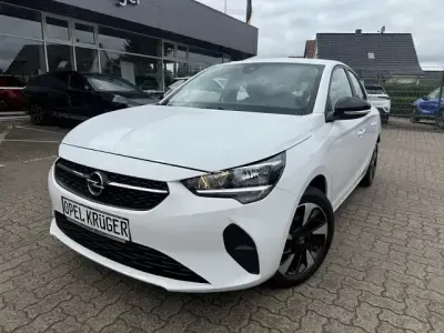 Gebraucht Opel Corsa-e Edition 100 kW (136 PS) 2022 Jade weiss/arktis weiss Kleinwagen