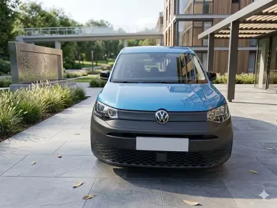 Gebraucht VW Caddy Style 122 PS (89 kW) 2021 Blau Van / Kleinbus