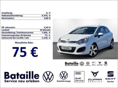 Gebraucht Kia Rio Spirit 109 PS (80 kW) 2014 Weiß Limousine