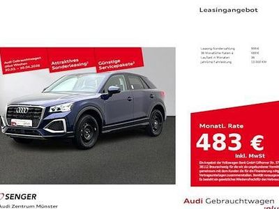 Gebraucht Audi Q2 Advanced Plus 150 PS (110 kW) 2025 Navarrablau metallic SUV