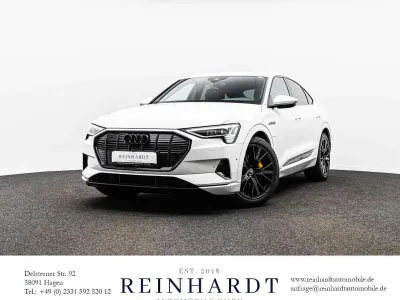 Gebraucht Audi e-tron Sportback Ambiente 300 kW (408 PS) 2023 Gletscherweiß metallic SUV