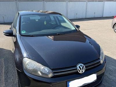 Gebraucht VW Golf VI Comfortline 105 PS (77 kW) 2010 Schwarz Kleinwagen