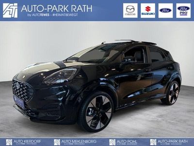 Agate black metallic (schwarz) Gebraucht 2025 Ford Puma ST-Line X SUV | 30.990 € (Teuer)