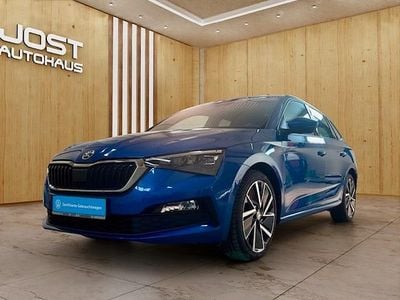 Gebraucht Skoda Scala Style 116 PS (85 kW) 2019 Blau Kleinwagen