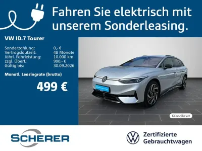 Gebraucht VW ID.7 Pro 210 kW (286 PS) 2025 Scale silver metallic (metallic) Kombi