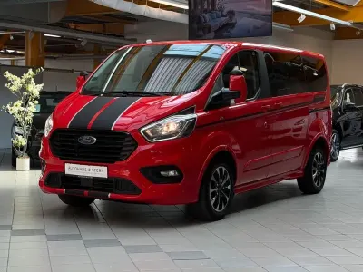 Second-hand Ford Tourneo Sport 185 CP (136 kW) 2021 Roșu Monovolum