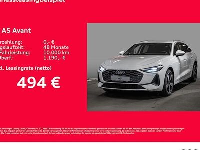 Neu Audi A5 Advanced Plus 204 PS (150 kW) 2026 Weiß Kombi