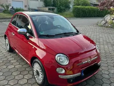 Gebraucht Fiat 500 Lounge 95 PS (69 kW) 2013 Rot Kleinwagen