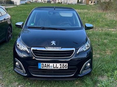 Usata Peugeot 108 Active 82 CV (60 kW) 2016 Nero Utilitaria