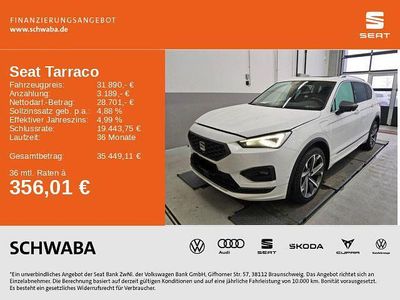 Gebraucht Seat Tarraco FR 245 PS (180 kW) 2022 Oryx weiss perlmutteffekt SUV