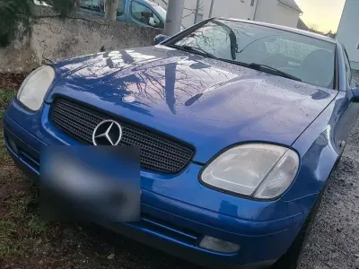 Gebraucht Mercedes SLK200 136 PS (100 kW) 1998 Blau Cabrio