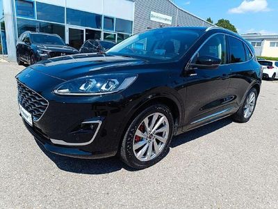 Obsidianschwarz metallic Gebraucht 2021 Ford Kuga Vignale SUV | 26.980 € (Etwas zu teuer)