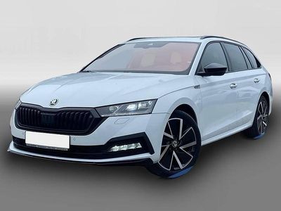 Gebraucht Skoda Octavia SportLine 150 PS (110 kW) 2022 Weiß Kombi