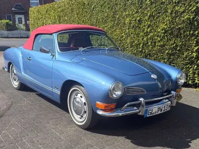 Brugt VW Karmann Ghia Karmann 46 HK (33 kW) 1970 Blå Coupe