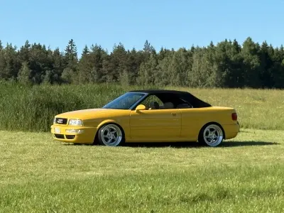 Gebraucht Audi Cabriolet 174 PS (127 kW) 1999 Gelb Cabrio