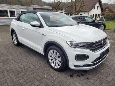 Gebraucht VW T-Roc Cabriolet R-line 150 PS (110 kW) 2021 Pure white Cabrio