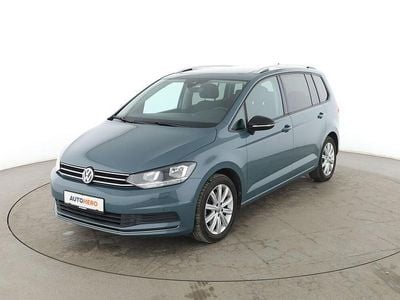 Gebraucht VW Touran IQ Drive 116 PS (85 kW) 2019 Blau Van / Kleinbus