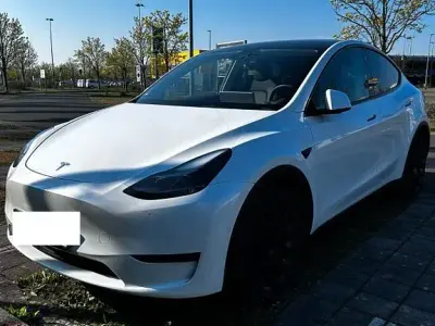 Gebraucht Tesla Model Y Long Range AWD 378 kW (514 PS) 2022 Weiß SUV