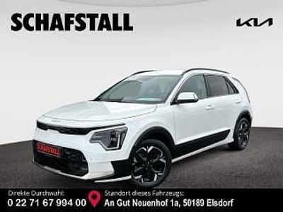 Weiss ((swp) snow white pearl) Gebraucht 2023 Kia e-Niro Spirit SUV | 26.979 € (Fairer Preis)