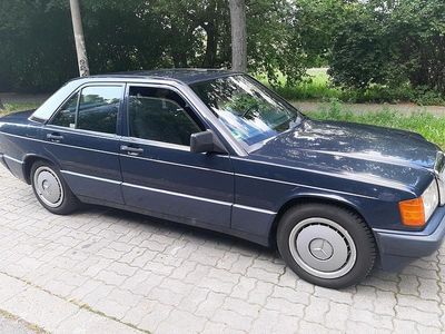 Gebraucht Mercedes 190 110 PS (80 kW) 1991 Blau Limousine