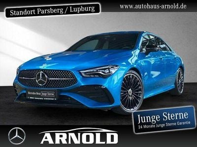 Blau Gebraucht 2024 Mercedes CLA250 AMG line Limousine | 40.930 € (Fairer Preis)