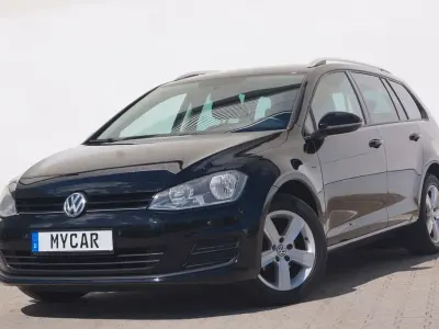 Gebraucht VW Golf VII Comfortline 105 PS (77 kW) 2014 Schwarz Kombi