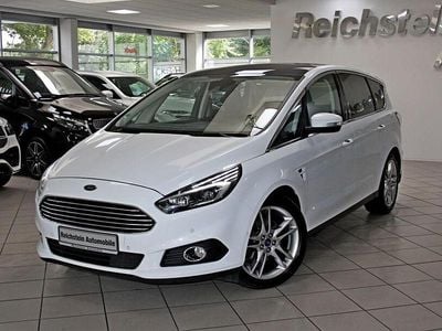 Frostweiss Gebraucht 2017 Ford S-MAX Titanium Van / Kleinbus | 19.980 € (Fairer Preis)