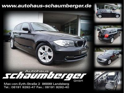 Gebraucht BMW 120 Performance 177 PS (130 kW) 2010 Saphirschwarz Kleinwagen