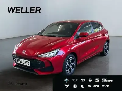 Begagnad MG MG3 Luxury 194 HK (142 kW) 2025 Röd Halvkombi