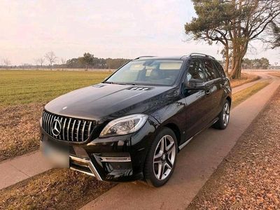 Usata Mercedes ML250 AMG line 250 CV (183 kW) 2013 Nero SUV
