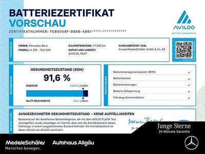 Gebraucht Mercedes A250 Progressive 218 PS (160 kW) 2022 Schwarz Limousine