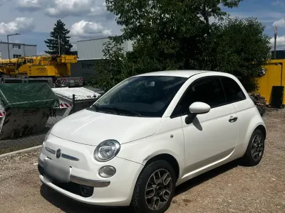 Gebraucht Fiat 500 69 PS (50 kW) 2010 Weiß Kleinwagen
