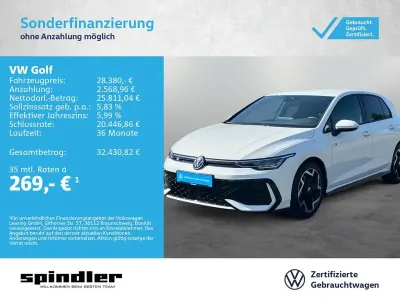 Gebraucht VW Golf VIII R-line 150 PS (110 kW) 2025 Pure white Limousine
