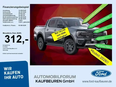 Neu Ford Ranger Wildtrack 281 PS (206 kW) 2026 Carbonized grey Pickup